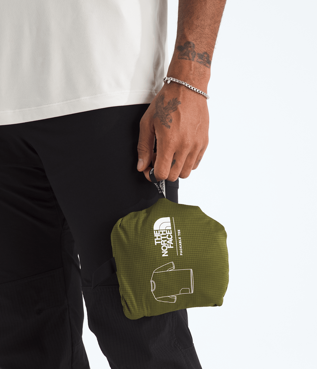 Men’s LIGHTRANGE™ Packable Short-Sleeve Tee Forest Olive