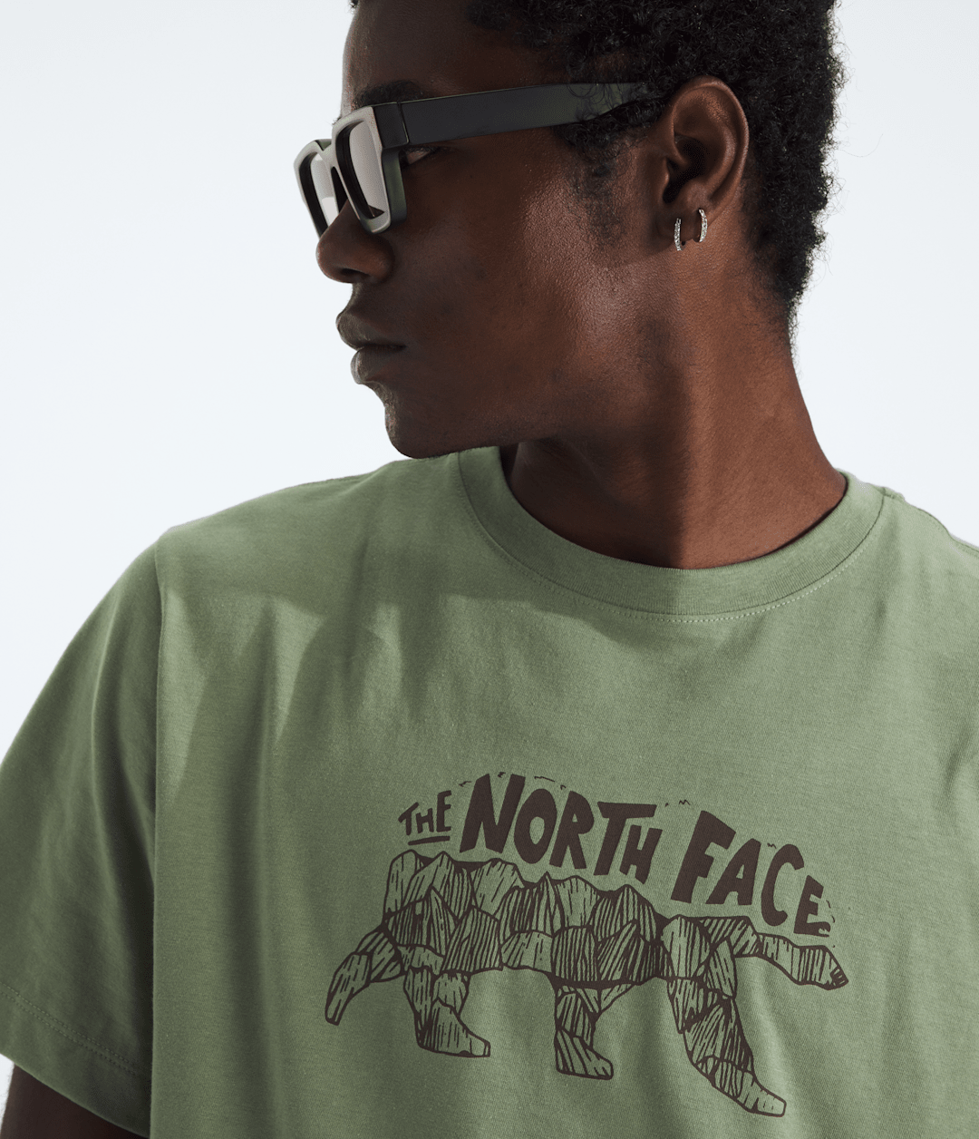 Men’s Evolution TNF™ Bear Short-Sleeve Tee—Graphic Bark Mist