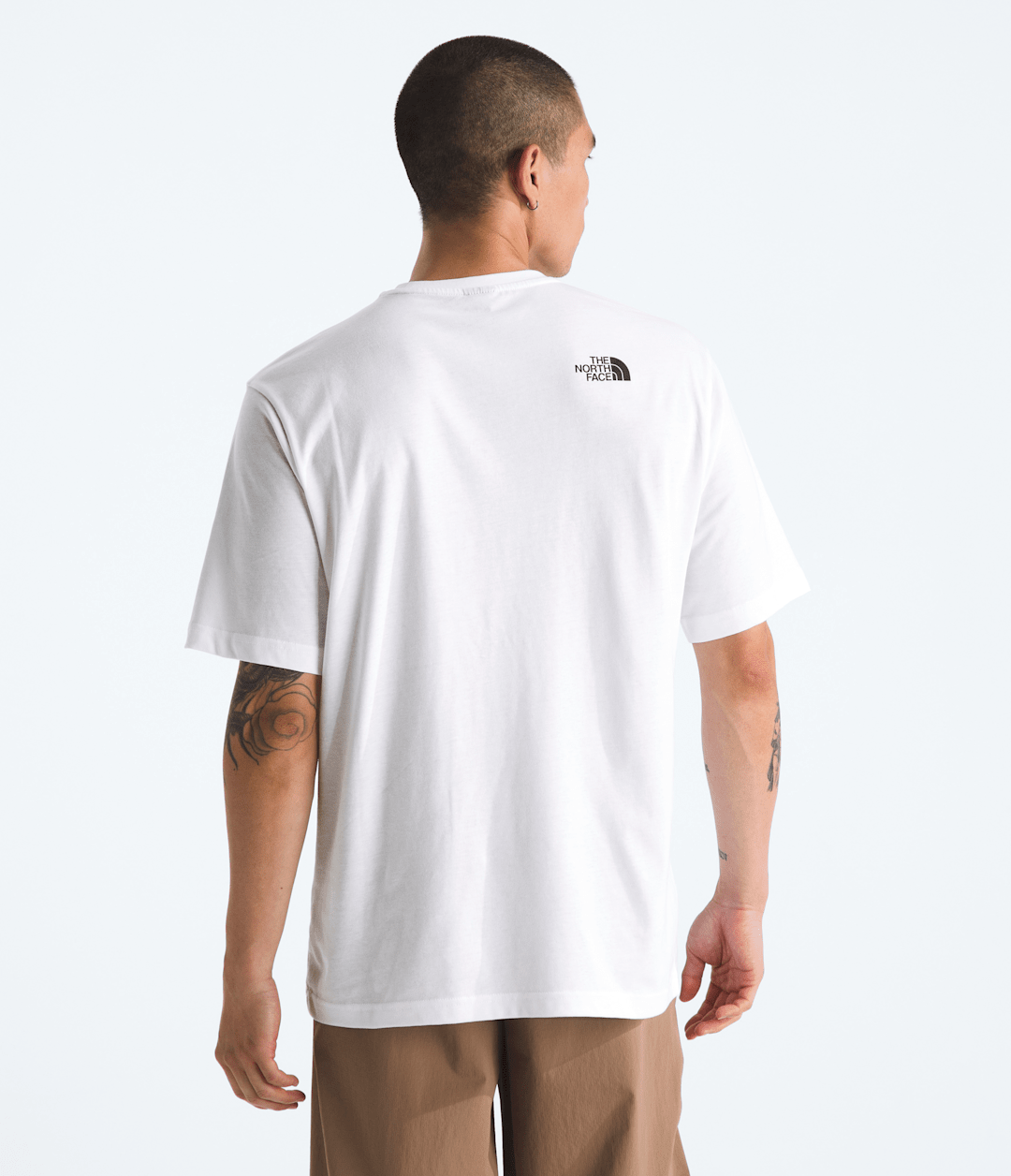 Men's Mountain Logo Relaxed Pocket Tee TNF White