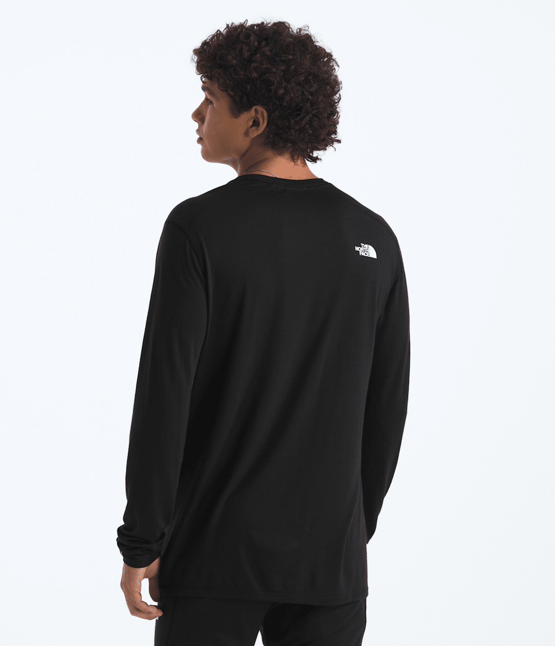 TNF X Smartwool Men’s Merino Blend 150 Long-Sleeve Crew Black