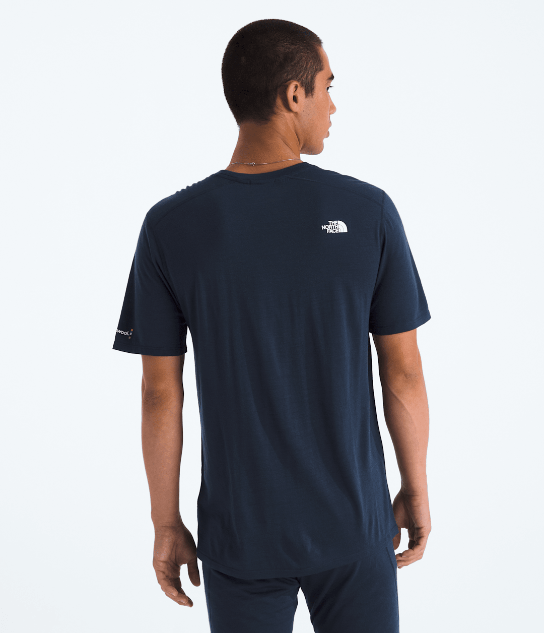 TNF X Smartwool Men’s Merino Blend 150 Short-Sleeve Crew Deep Navy