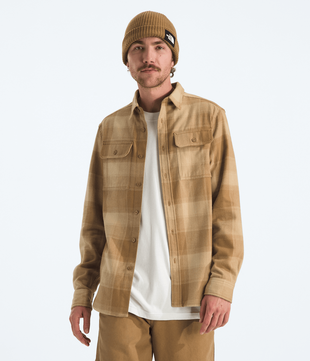 Men’s Arroyo Flannel Shirt—Plaid Utility Brown TNF Shadow Plaid