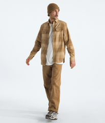Men’s Arroyo Flannel Shirt—Plaid Utility Brown TNF Shadow Plaid