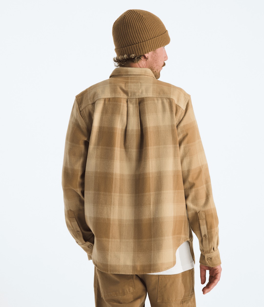Men’s Arroyo Flannel Shirt—Plaid Utility Brown TNF Shadow Plaid
