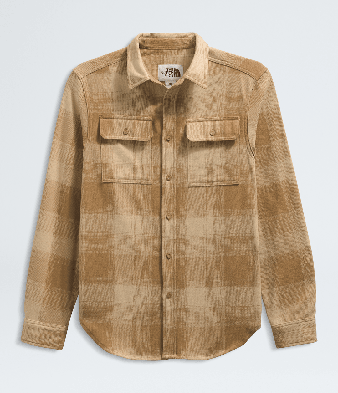 Men’s Arroyo Flannel Shirt—Plaid Utility Brown TNF Shadow Plaid