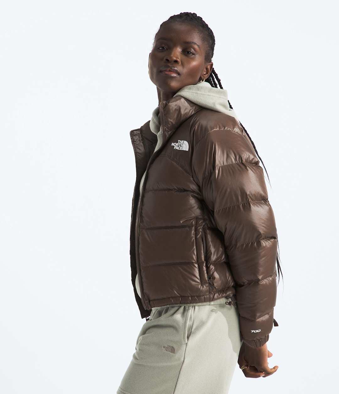 Women’s 2000 Retro Nuptse Jacket Smokey Brown