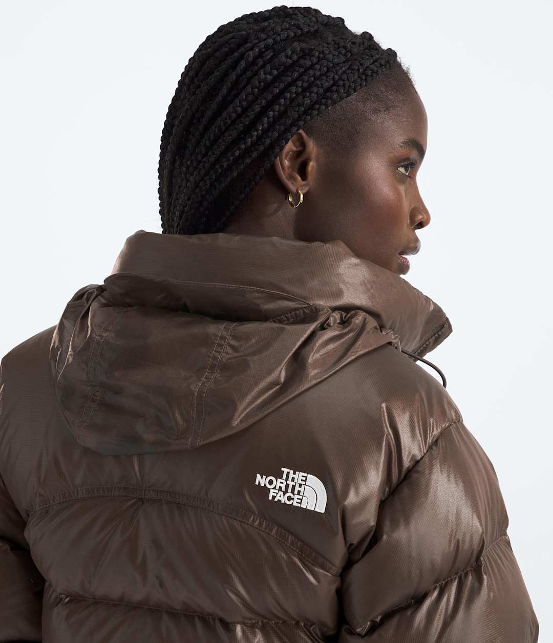 Women’s 2000 Retro Nuptse Jacket Smokey Brown