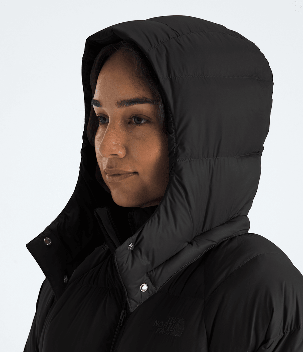 Women’s Hydrenalite™ City Long Down Hooded Parka TNF Black