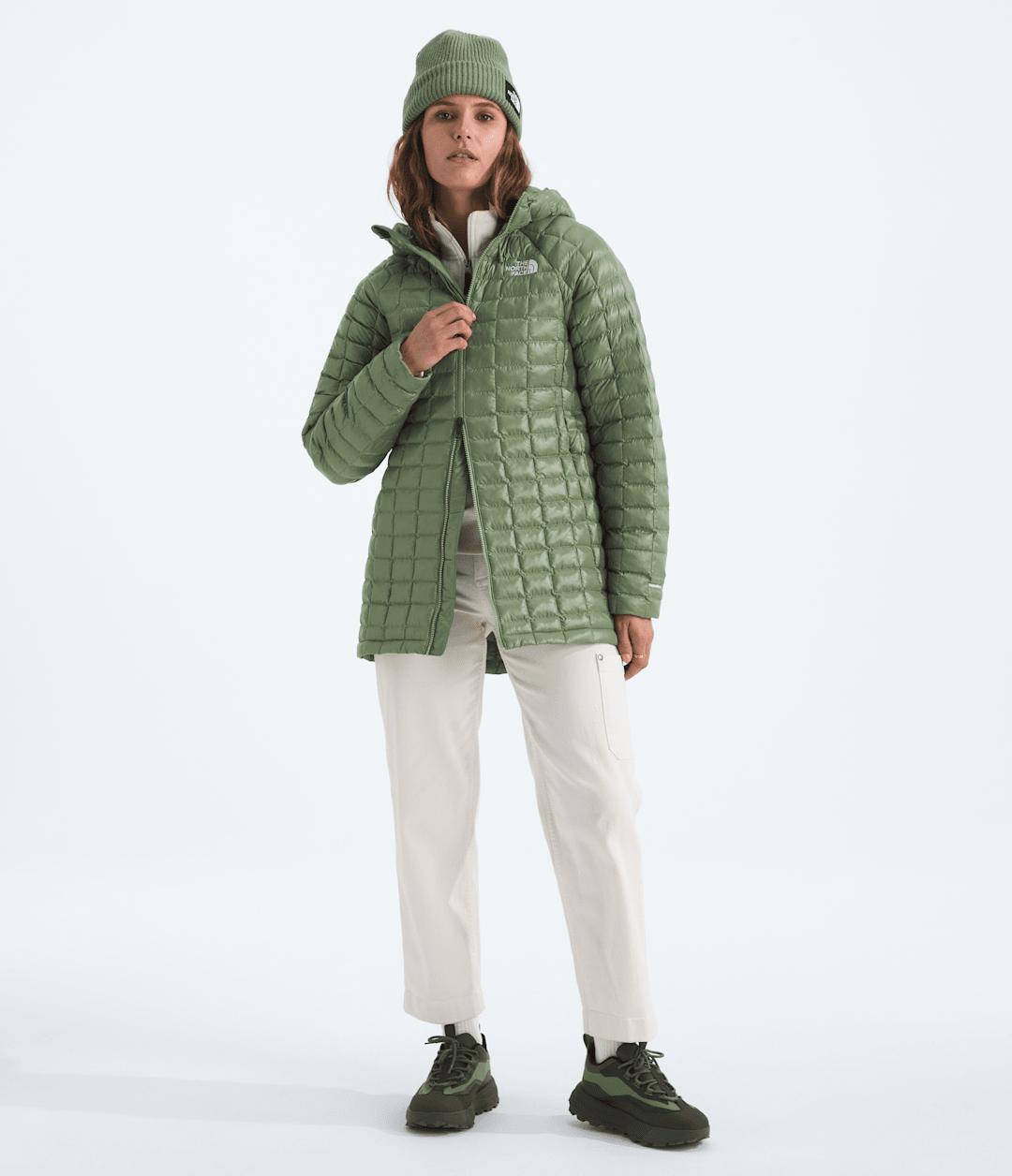Women’s THERMOBALL™ Hooded Parka Bark Mist