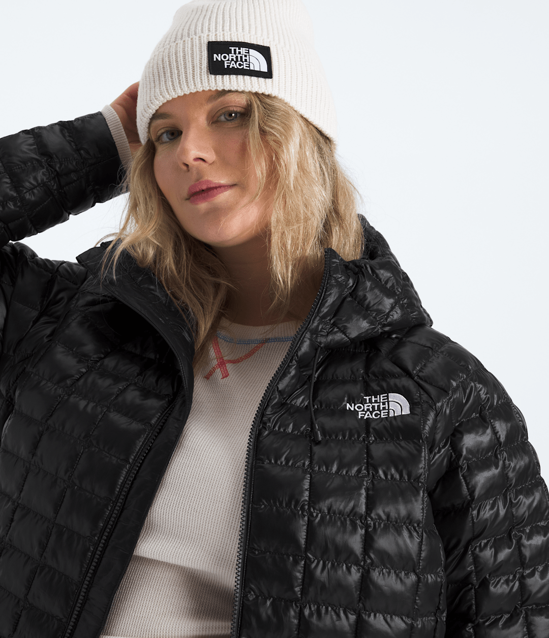 Women’s Plus THERMOBALL™ Hooded Parka TNF Black
