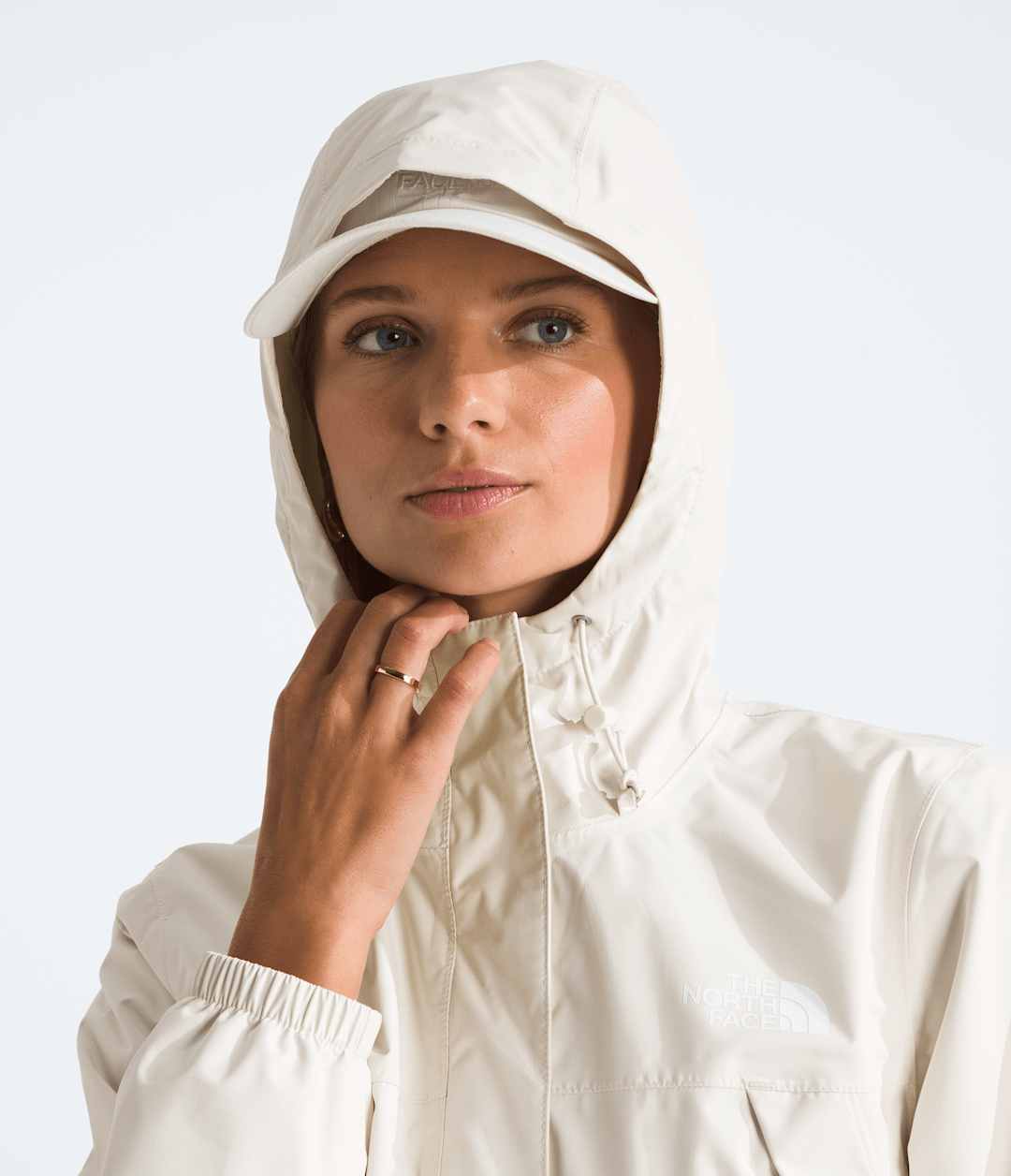 Women’s Antora Rain Jacket White Dune