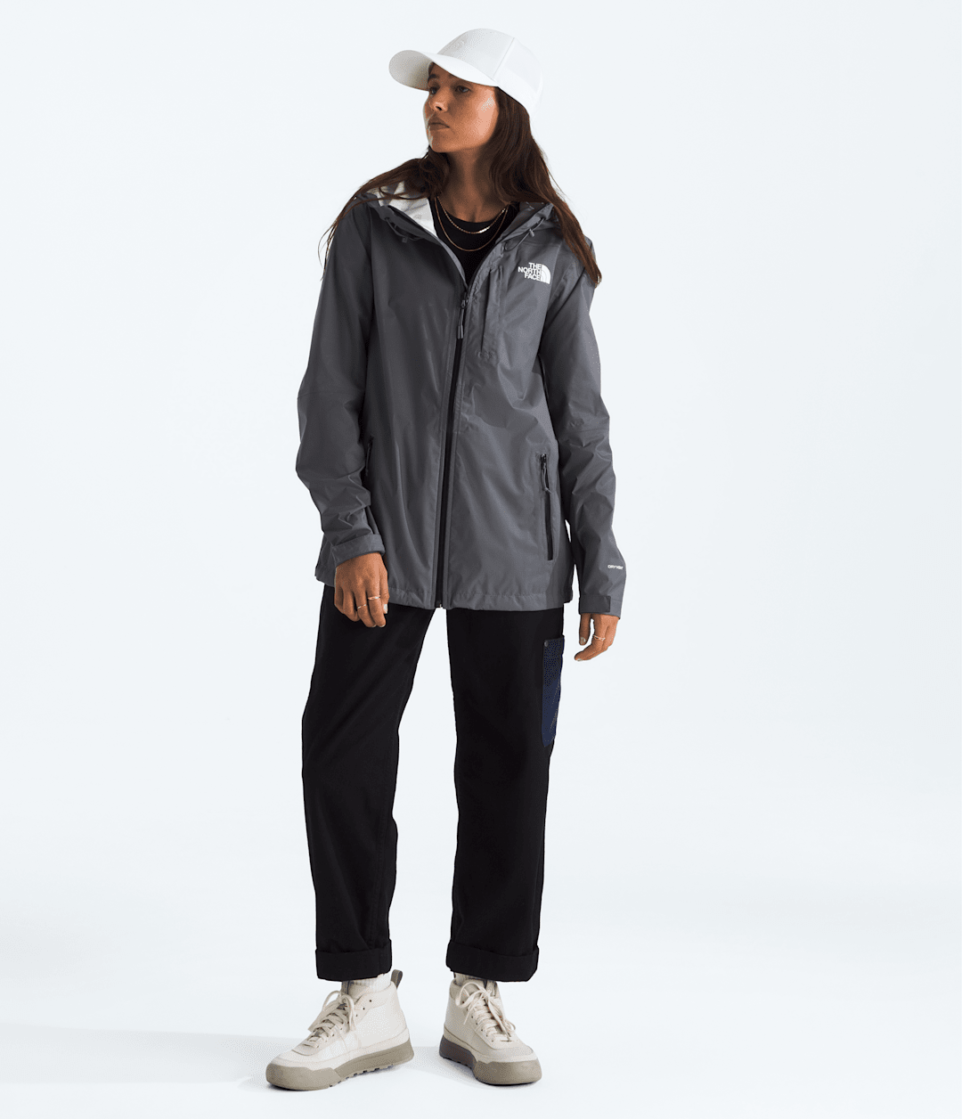 Women’s Alta Vista Rain Jacket Smoked Pearl