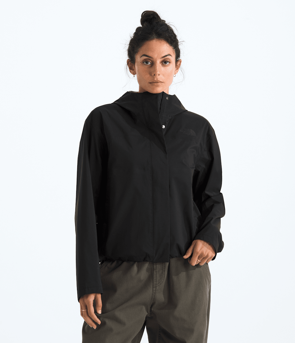 Women’s Voyage Rain 3L Hooded Jacket TNF Black