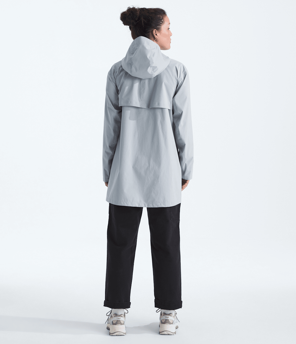 Women’s Voyage Rain 3L Hooded Parka Frost Grey