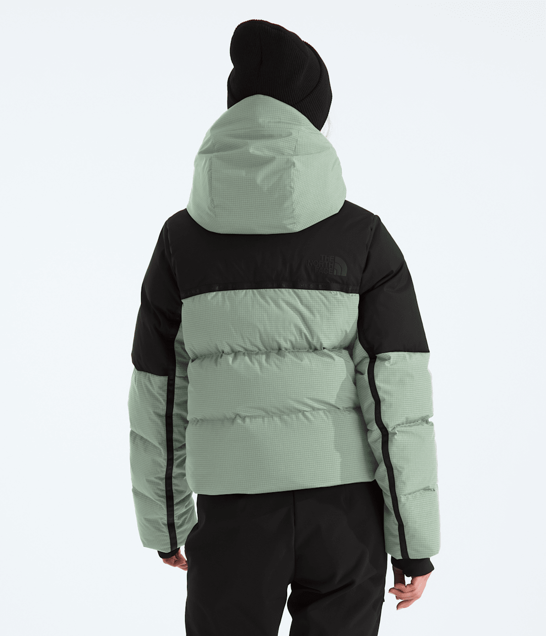 Women’s Cold Spell Cropped Down Jacket Slate Moss/TNF Black