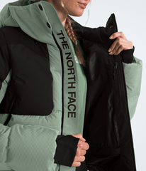 Women’s Cold Spell Cropped Down Jacket Slate Moss/TNF Black