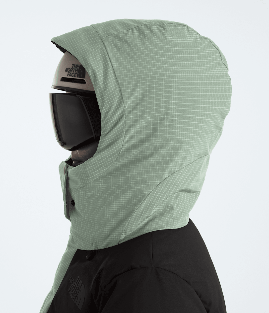 Women’s Cold Spell Cropped Down Jacket Slate Moss/TNF Black