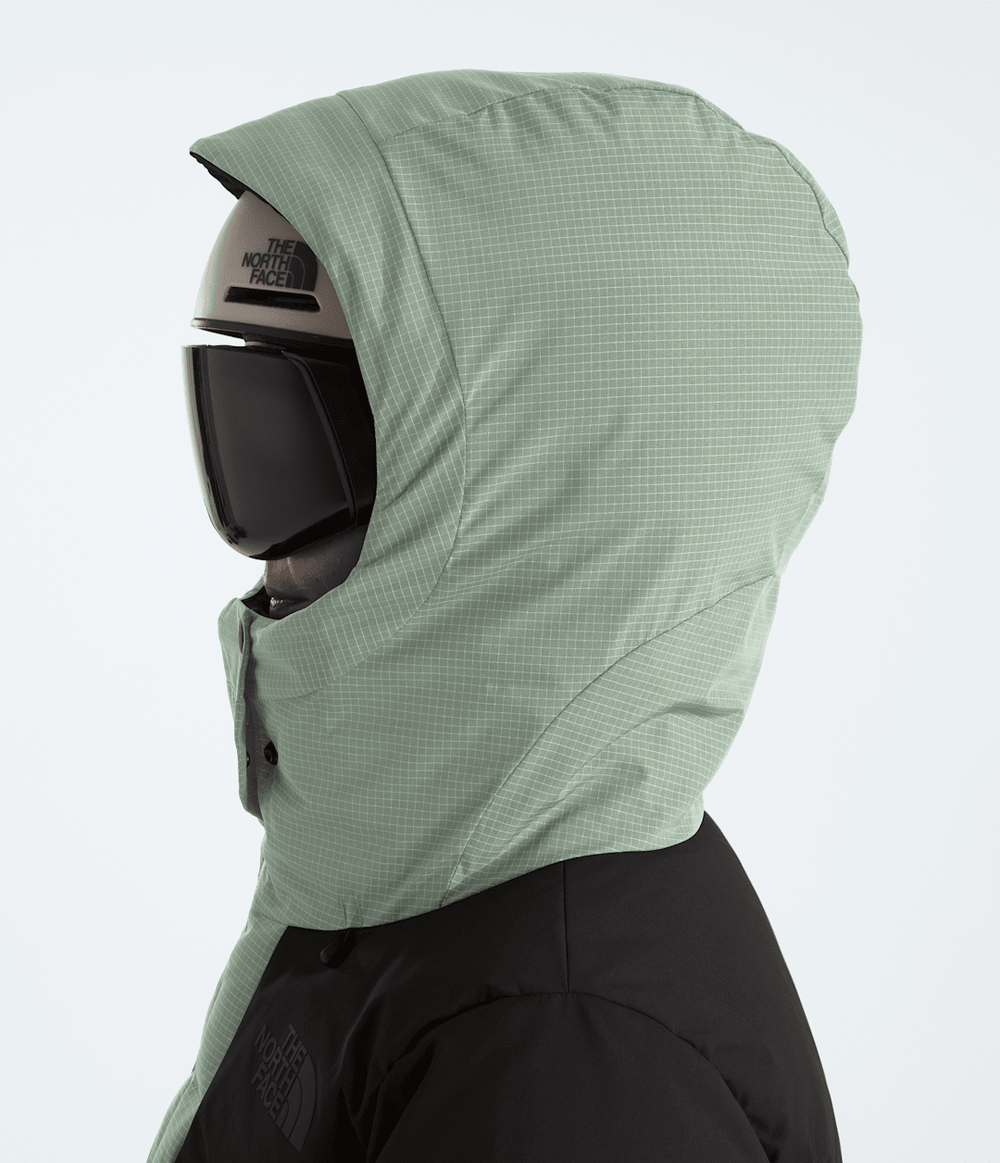 Women’s Cold Spell Cropped Down Jacket Slate Moss/TNF Black