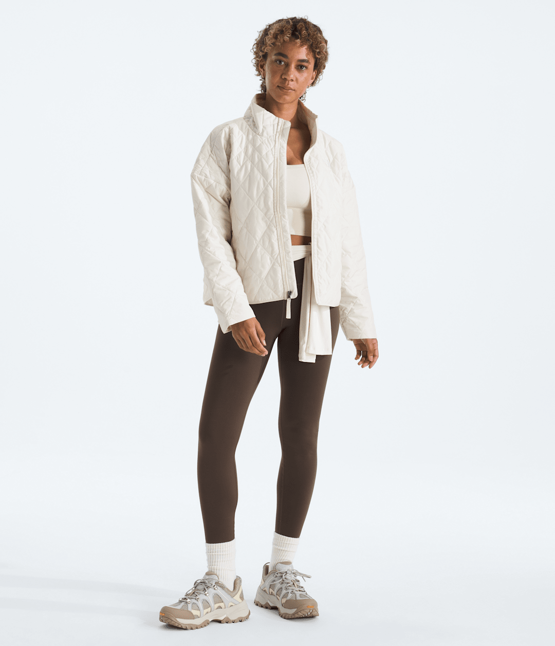 Women’s Diamond Peak Insulated Jacket White Dune