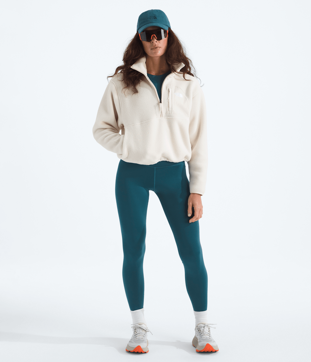 Women’s Yumiori Off Peak ½-Zip Jacket White Dune