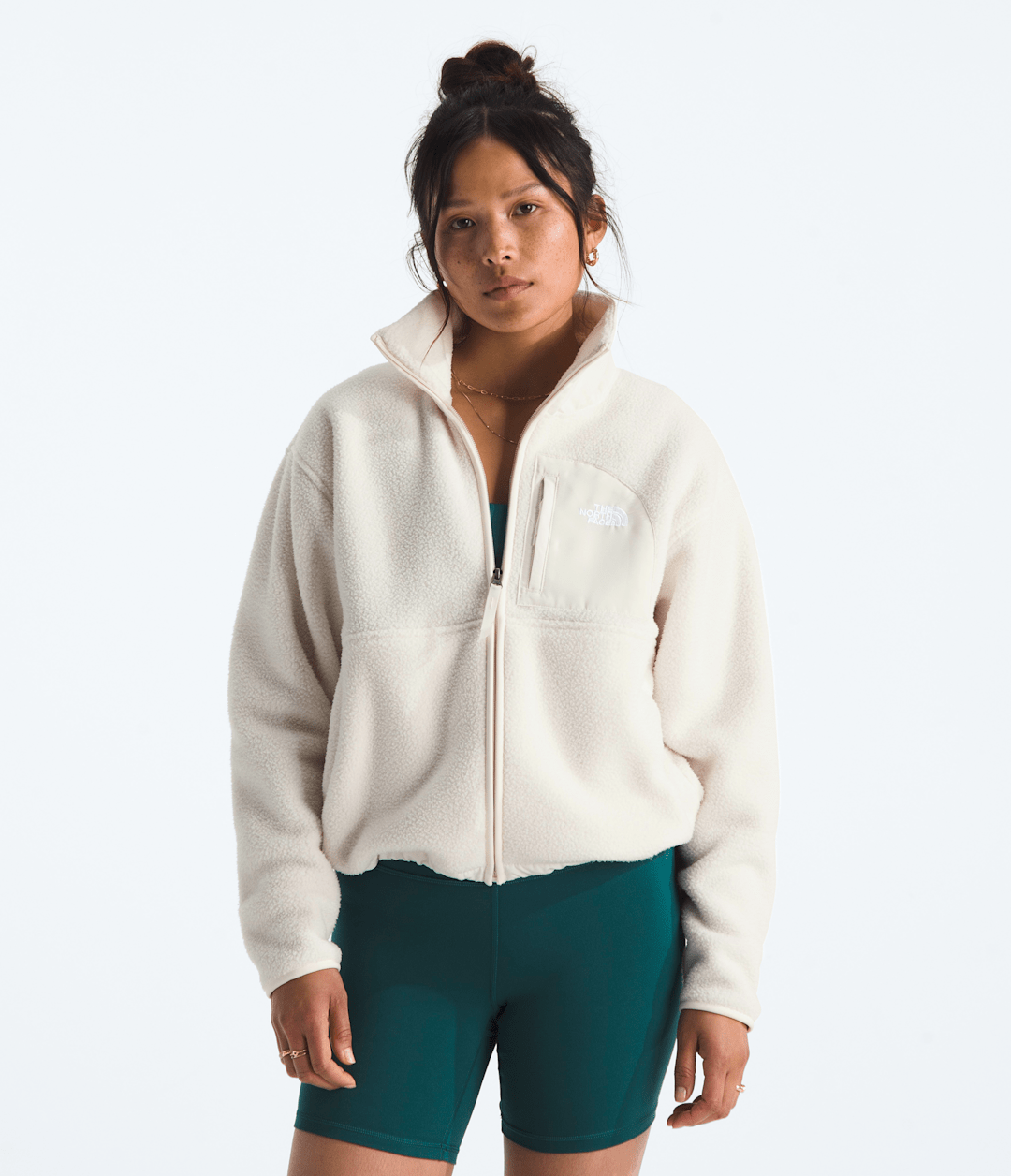 Women’s Yumiori Off Peak Full-Zip Jacket White Dune