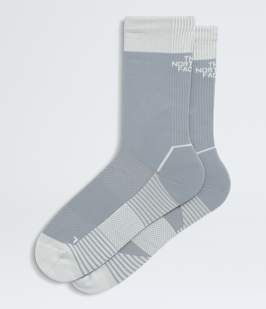 Trail Run Crew Socks Frost Grey-Pearl Stone