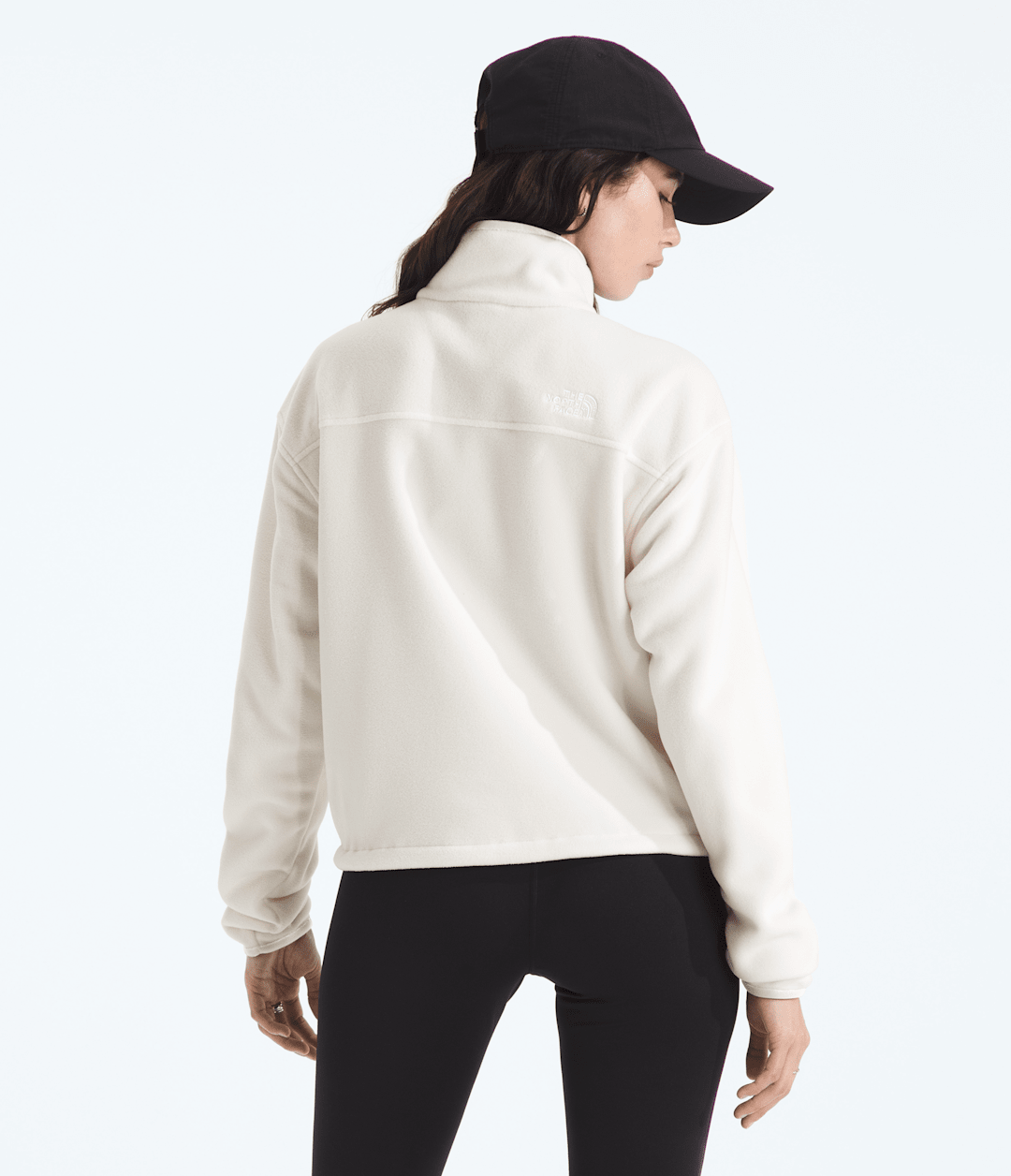 Women’s Glacier Fleece ½-Zip Short Jacket White Dune