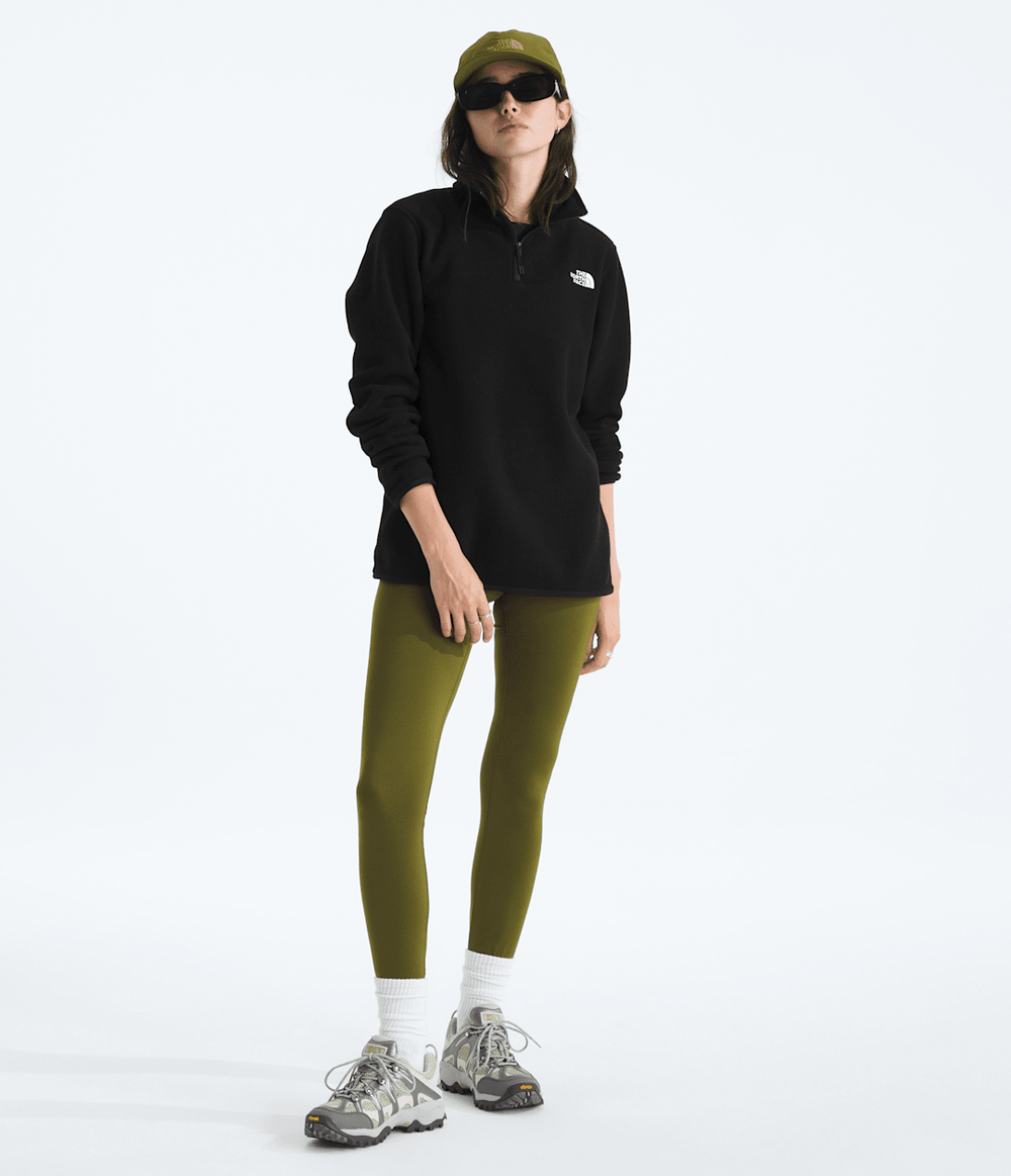 Women’s Glacier Fleece ¼-Zip Jacket TNF Black