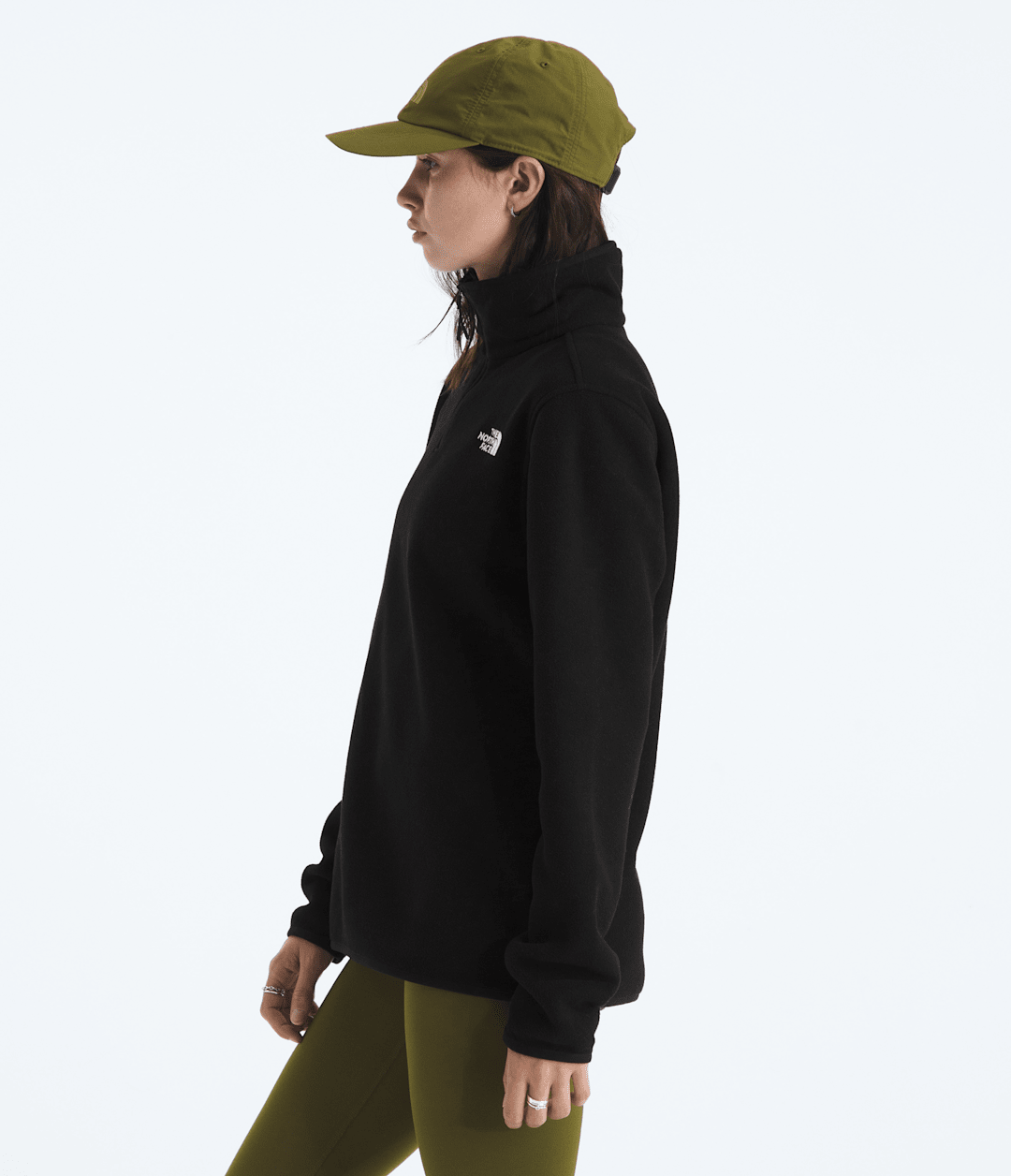 Women’s Glacier Fleece ¼-Zip Jacket TNF Black