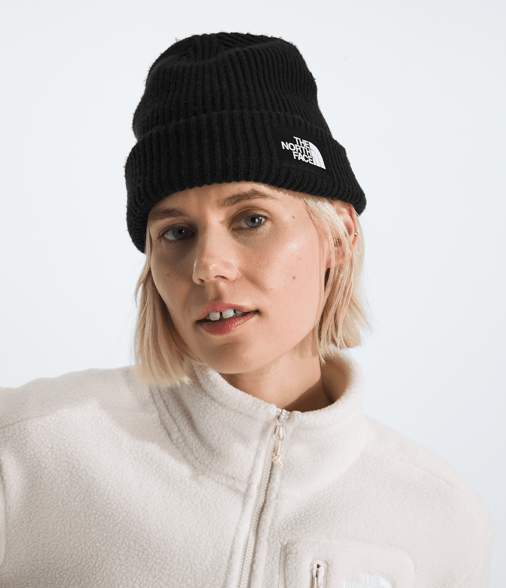 Salty Lined Beanie TNF Black