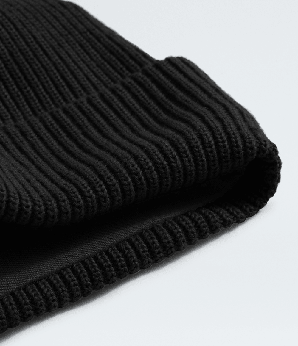 Salty Lined Beanie TNF Black