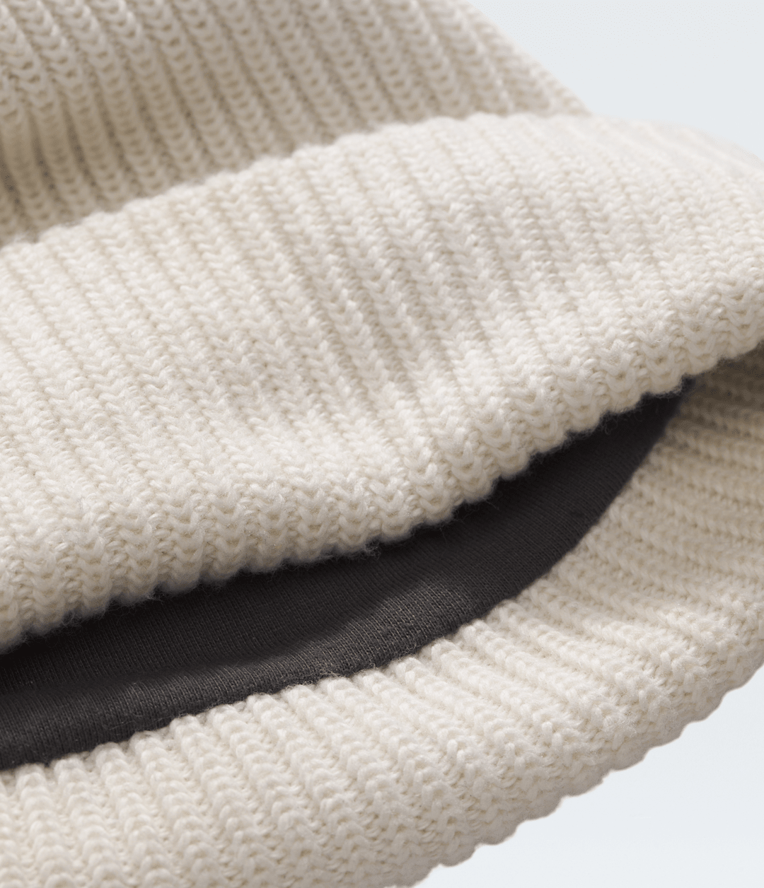 Salty Lined Beanie White Dune