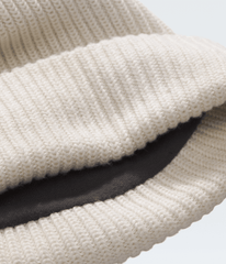 Salty Lined Beanie White Dune