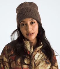 Urban Embossed Beanie Smokey Brown