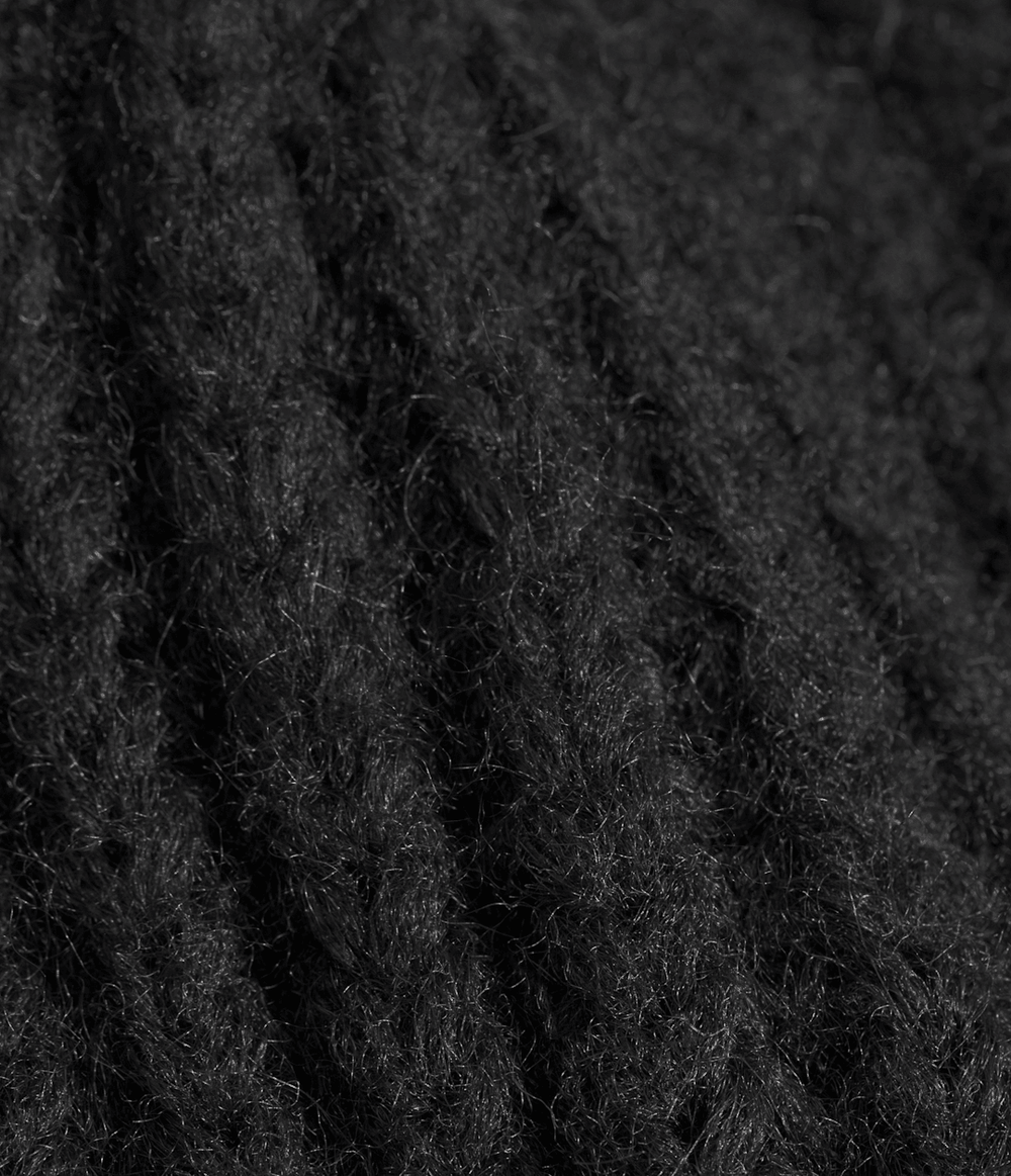 Fohair Cabin Beanie TNF Black/Asphalt Grey