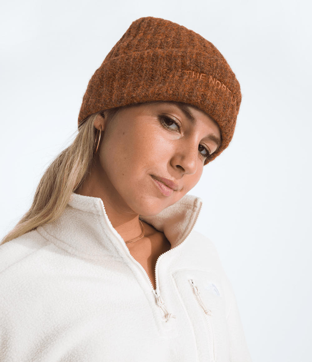 Fohair Cabin Beanie Burnt Umber