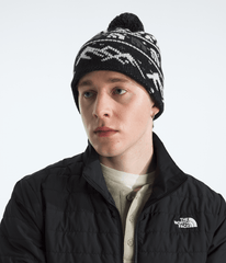Cabin Ski Tuke TNF Black Jacquard/Pom