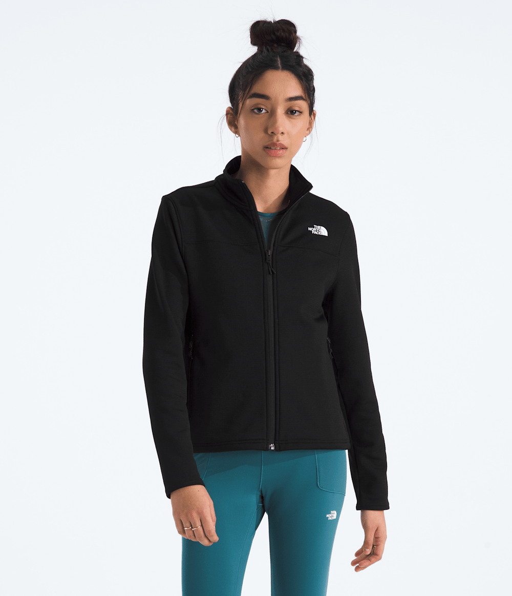 Women’s Cedar Trail Grid Fleece Jacket TNF Black