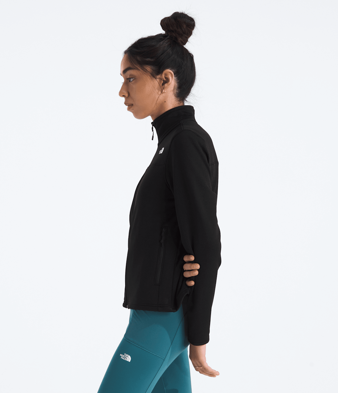 Women’s Cedar Trail Grid Fleece Jacket TNF Black