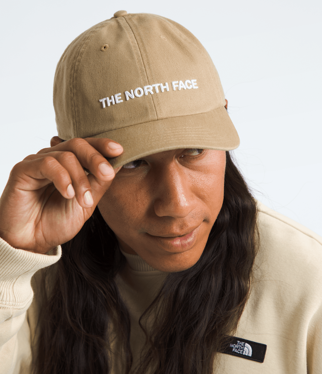 Roomy Norm Hat Washed Khaki Stone/Horizontal Logo