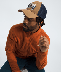 Embroidered Mudder Trucker Hat Utility Brown