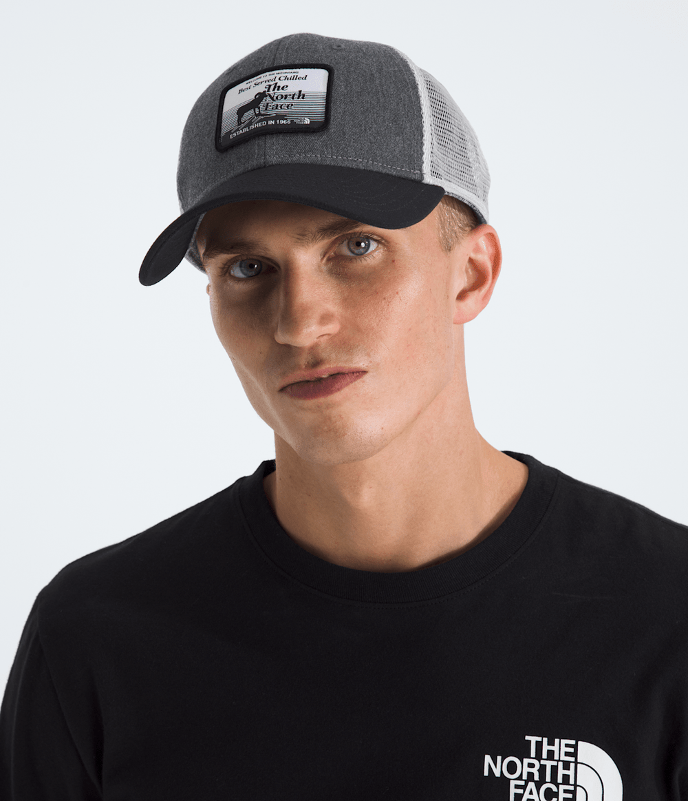 Graphic Mudder Trucker Hat TNF Medium Grey Heather/Brew Patch