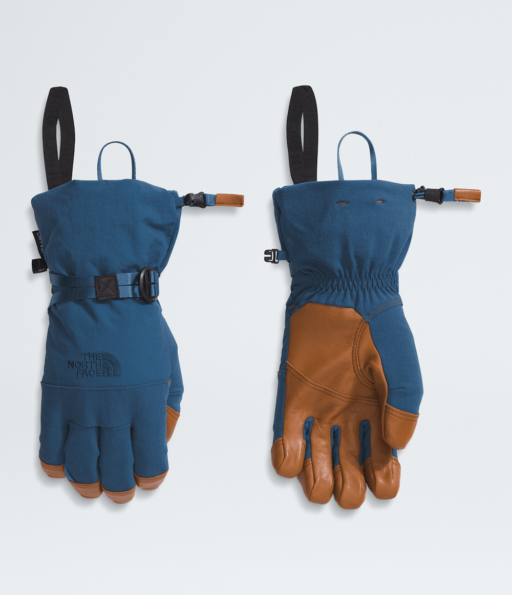 Montana Leather Waterproof Gloves Shady Blue/Shady Blue Heather