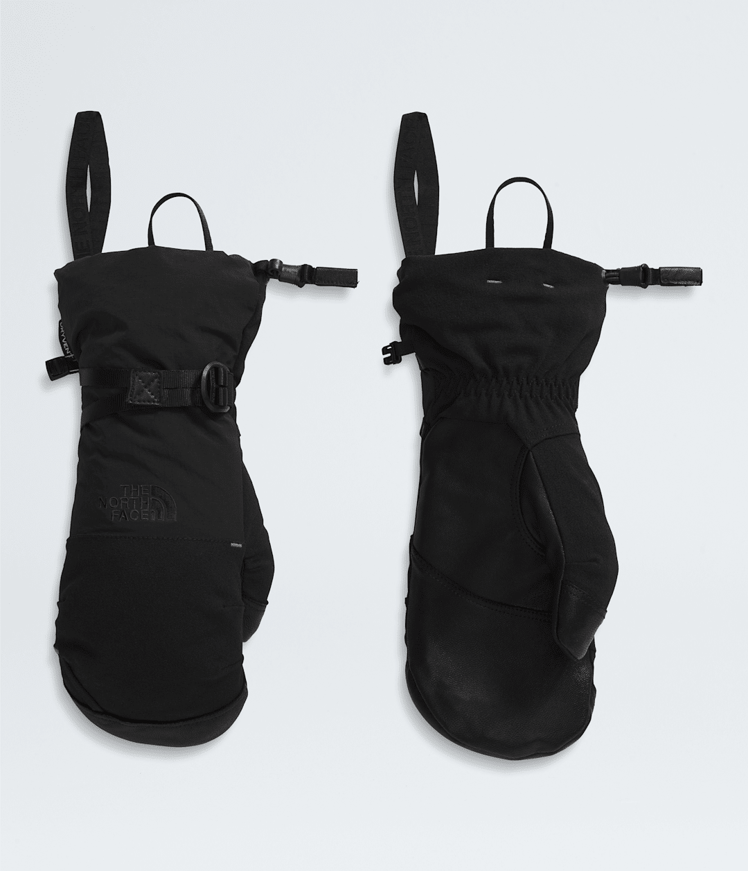 Montana Leather Waterproof Mitts TNF Black/TNF Black Heather