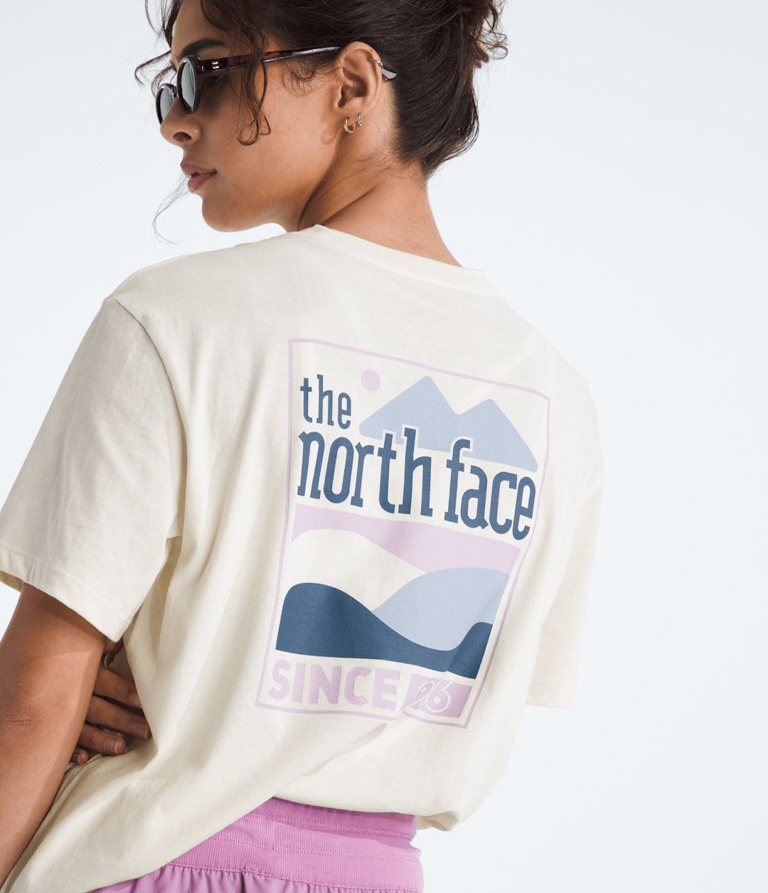 Women’s Exploring Since ’66 Relaxed Short-Sleeve Tee White Dune