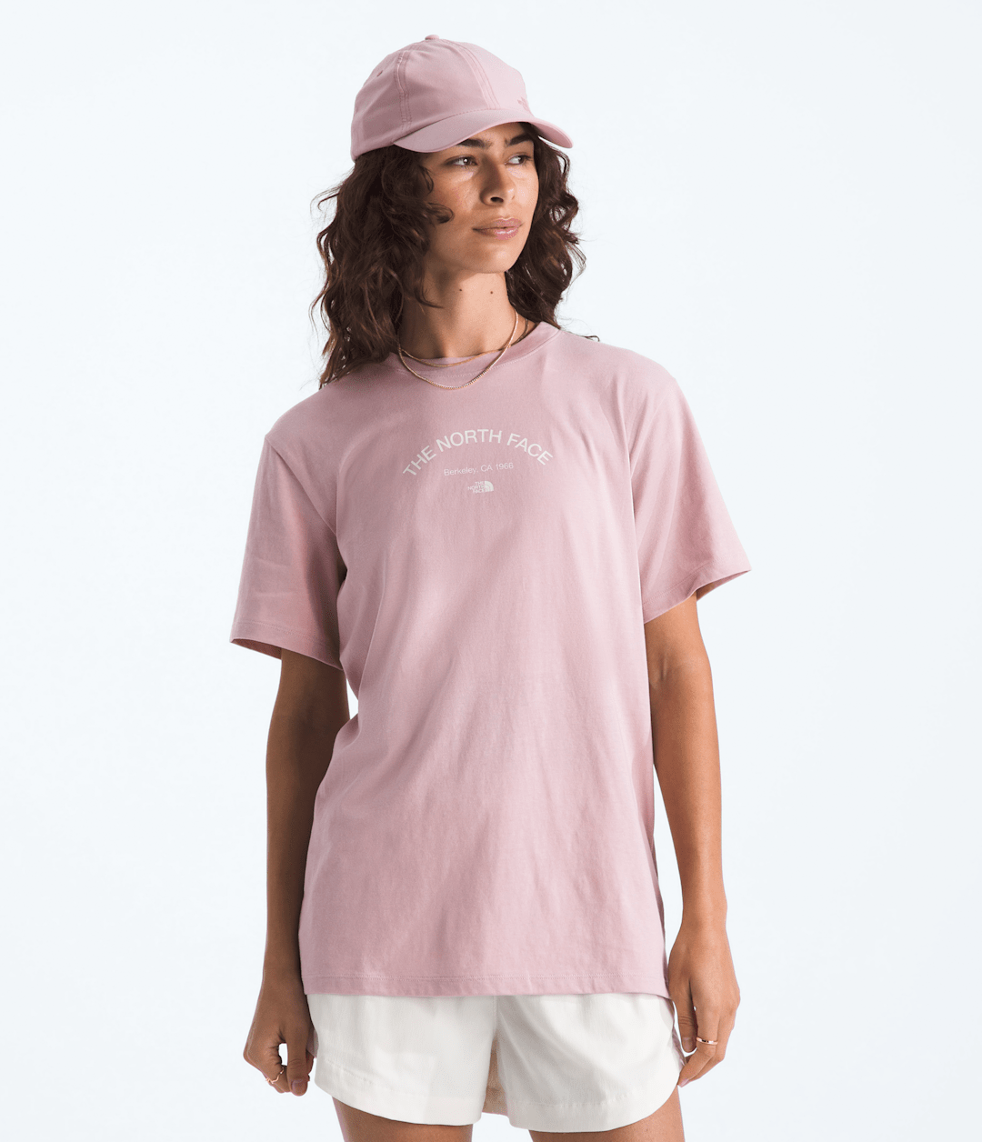 Women’s Home Relaxed Short-Sleeve Tee Metal Pink