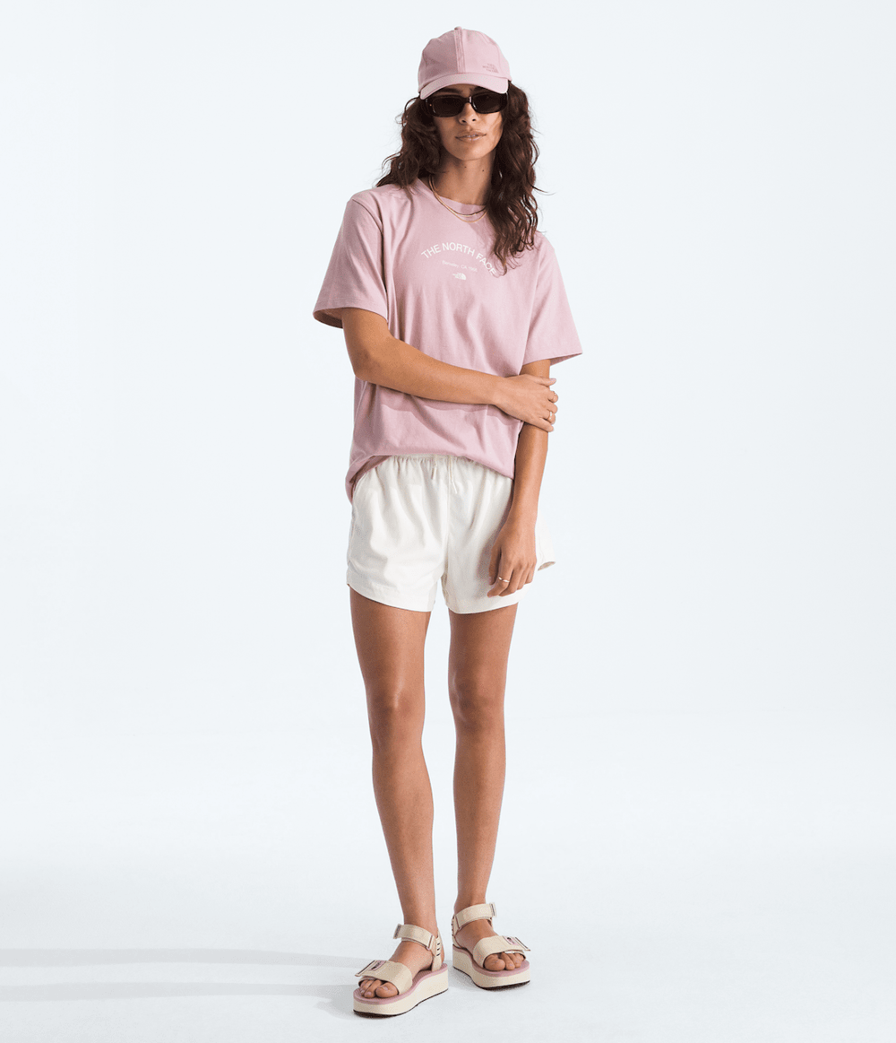 Women’s Home Relaxed Short-Sleeve Tee Metal Pink