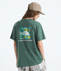 Women's Short-Sleeve Core Flower Power Box NSE Tee Duck Green