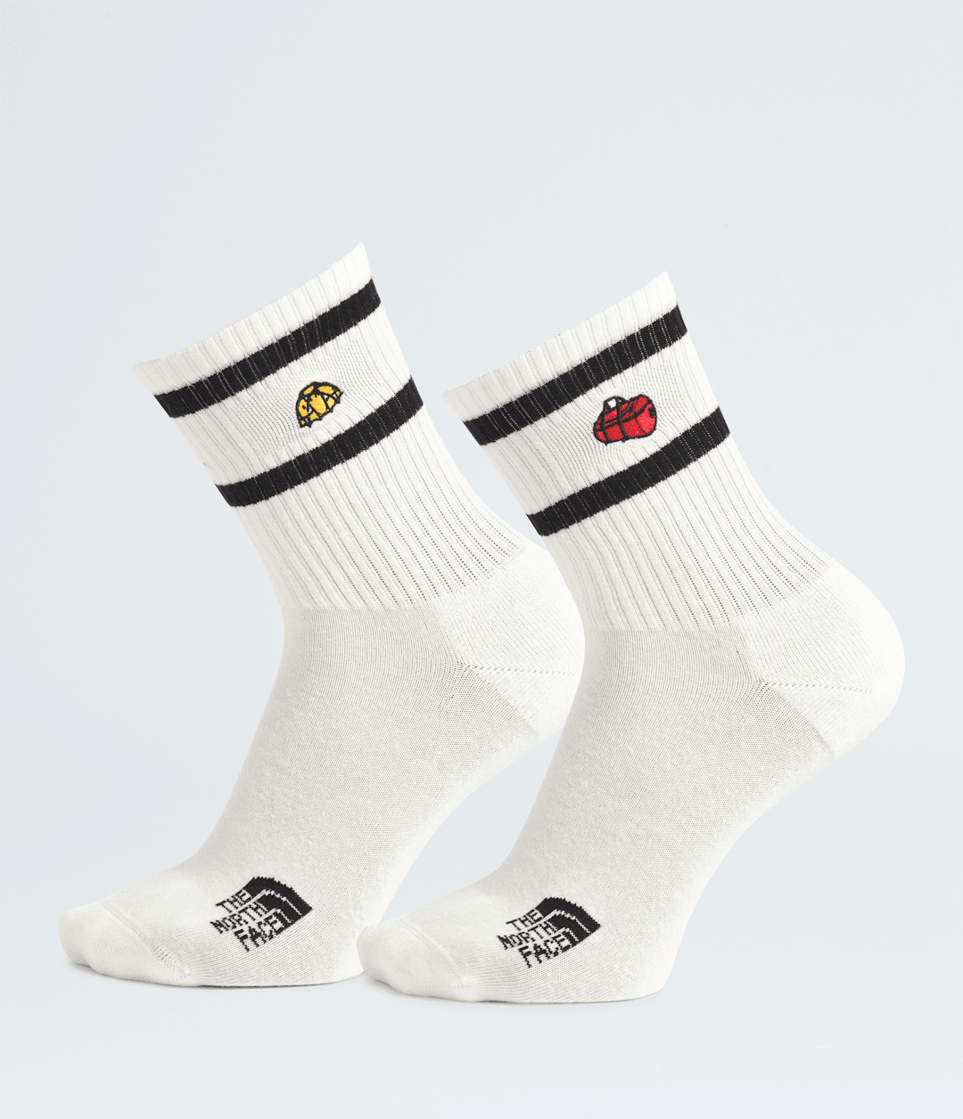 Everyday Crew TNF™ Icons Socks—2P White Dune