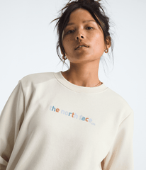 Women’s Evolution Proud Crew—Graphic White Dune
